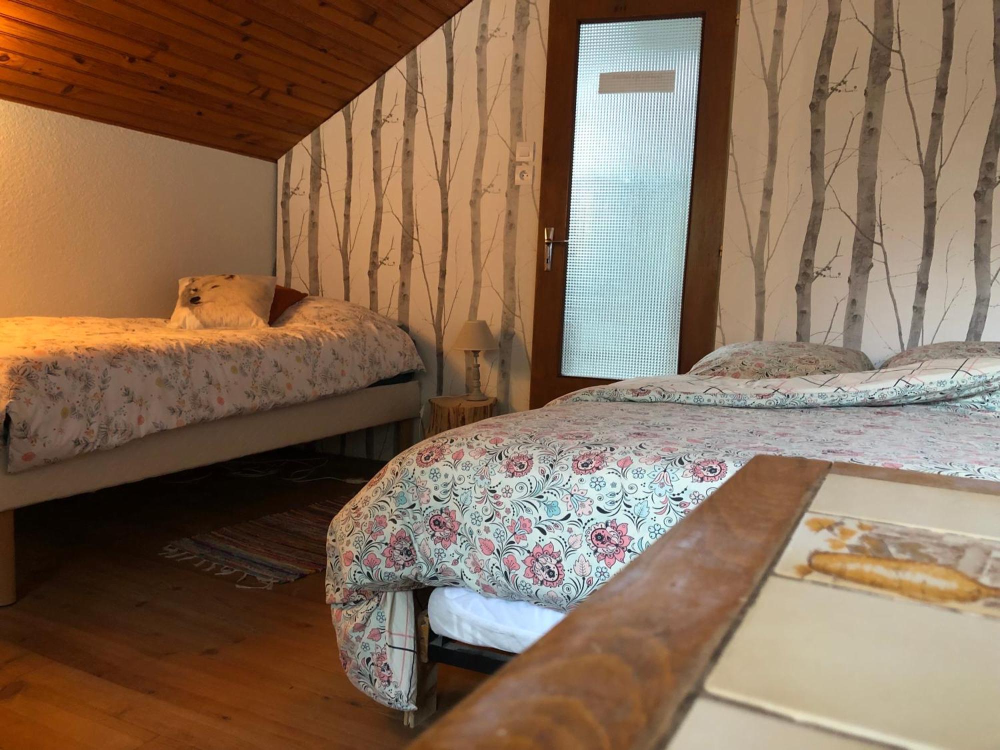 A L'Oree De Soi - Maison Forestiere De La Soie - Eco Gite, Chambres D'Hotes, Camping Au Pied Des Vosges Saint-Sauveur  Luaran gambar